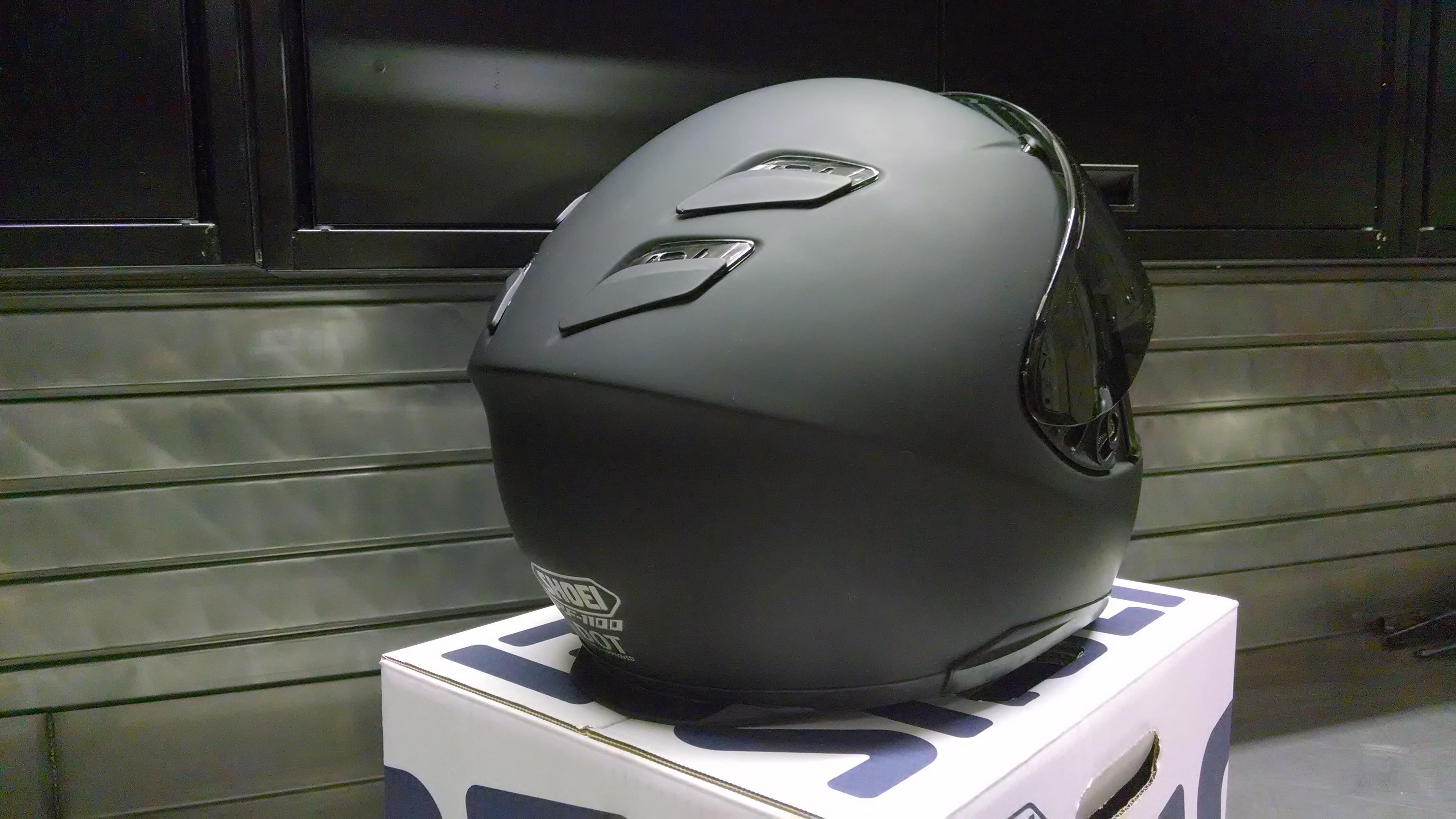 SHOEI Matte Black RF1100 Helmet | Ducati.org forum